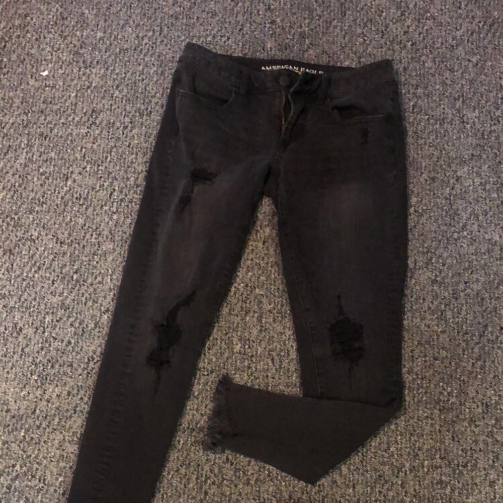 Black American Eagle jeans